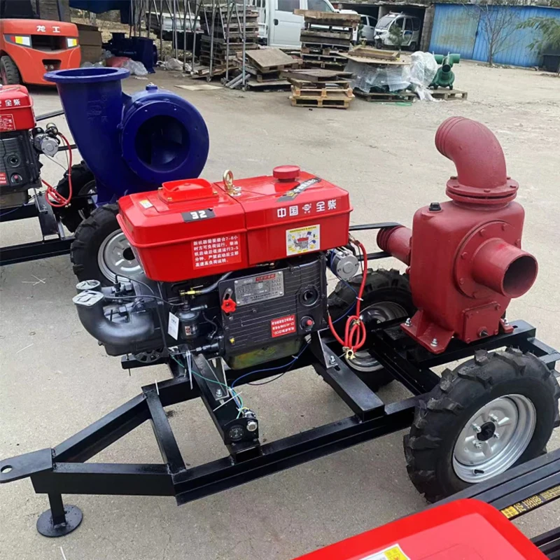 Portable High Lift 6inch High Pressure Centrifugal Diese Pump 100m3/h for Fountain & Pond Use
Portable High Lift 6inch High Pressure Centrifugal Diese Pump 100m3/h for Fountain & Pond Use