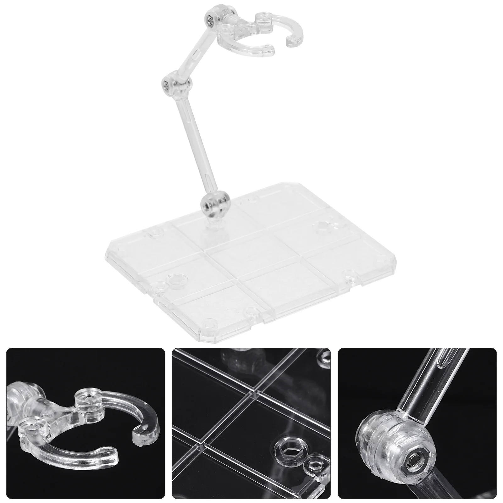 Durable Plastic Action Figure Stand Adjustable Support Frame Suitable for Home Store Desktop Display Holder Action Figure Stand
Durable Plastic Action Figure Stand Adjustable Support Frame Suitable for Home Store Desktop Display Holder Action Figure Stand