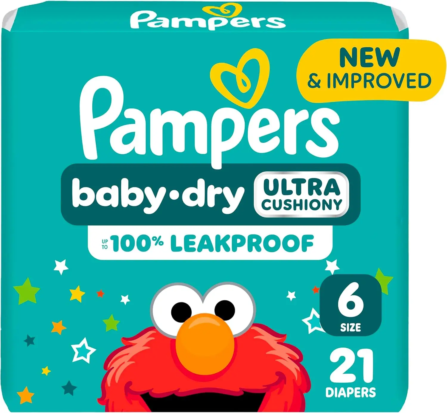Pampers Diapers - Baby Dry - Size 6, 21 Count, Absorbent Disposable Infant Diaper (Packaging May Vary)
Pampers Diapers - Baby Dry - Size 6, 21 Count, Absorbent Disposable Infant Diaper (Packaging May Vary)