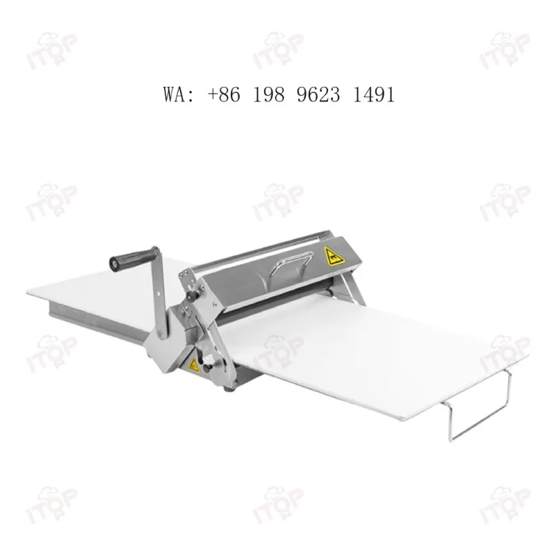 Mini Manual Dough Sheeter Low Cost Stainless Steel Pastry Roller for Croissant Puff Pastry Baking Making
Mini Manual Dough Sheeter Low Cost Stainless Steel Pastry Roller for Croissant Puff Pastry Baking Making