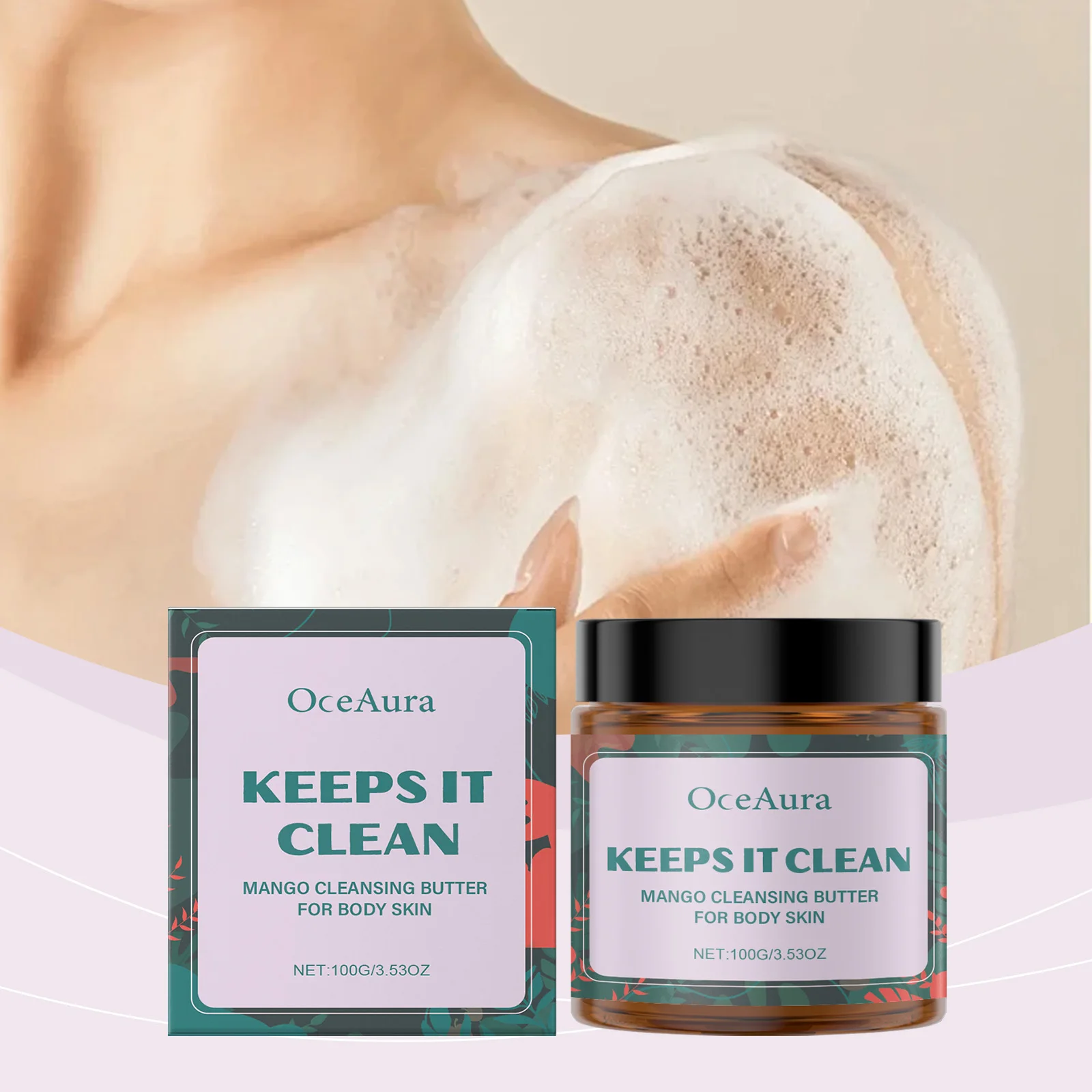 OceAura Sensitive Skin Gentle Body Cleanser - Soothing Moisturizing Cream with Natural Oils for Hydration
OceAura Sensitive Skin Gentle Body Cleanser - Soothing Moisturizing Cream with Natural Oils for Hydration