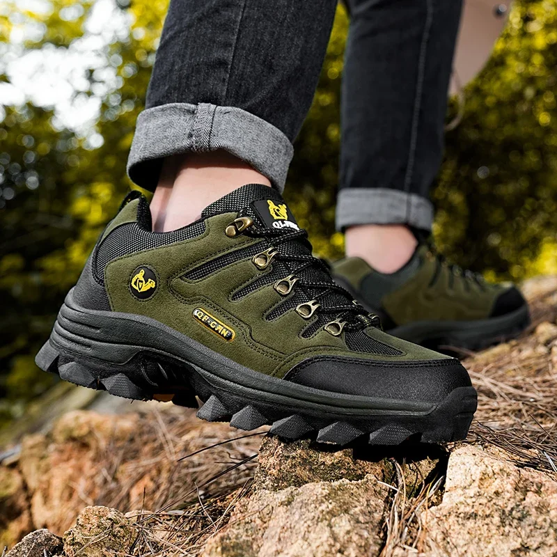 Unisex Hiking Shoes Mens Thick-Soled Outdoor Sports Shoes Non-Slip Hiking Boots Mens Ankle Boots Casual Sneakers for Men
Unisex Hiking Shoes Mens Thick-Soled Outdoor Sports Shoes Non-Slip Hiking Boots Mens Ankle Boots Casual Sneakers for Men