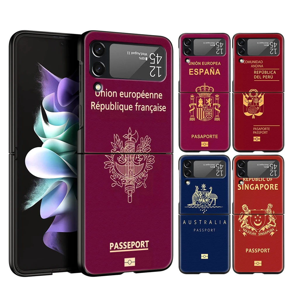 Passport Hard PC Phone Case For Samsung Galaxy Z Flip 6 5 4 Black Cover For Galaxy Z Flip 3 Foldable Shockproof Capas Fundas Bag
Passport Hard PC Phone Case For Samsung Galaxy Z Flip 6 5 4 Black Cover For Galaxy Z Flip 3 Foldable Shockproof Capas Fundas Bag
