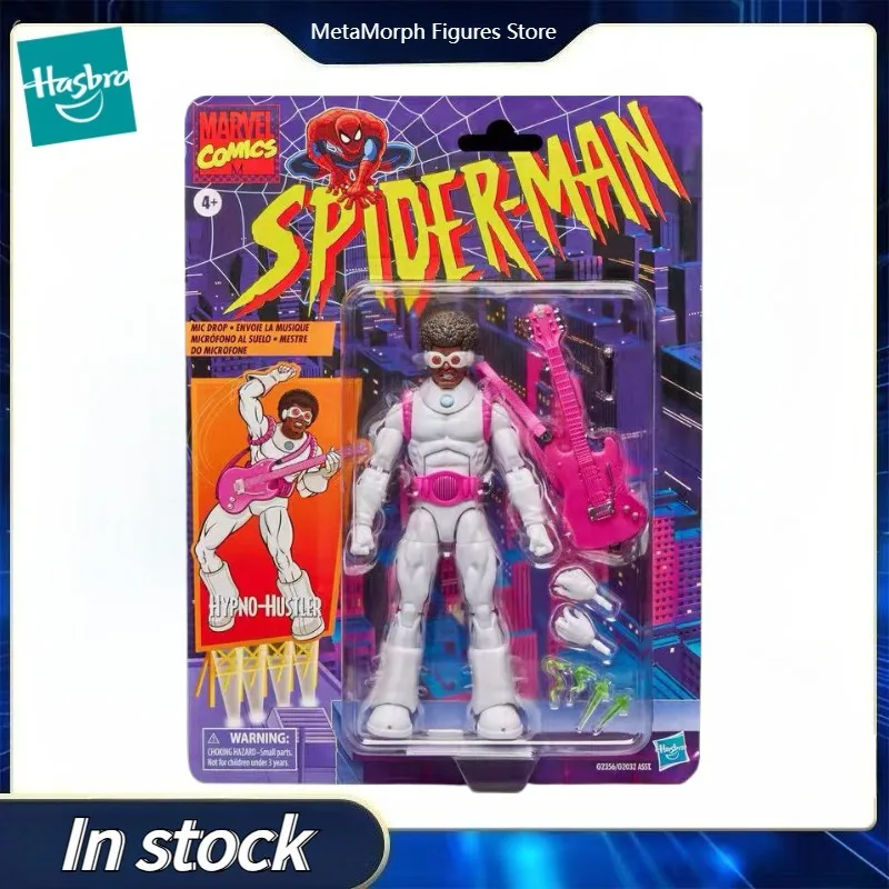 Оригинальная аниме-фигурка Hasbro Marvel Legends Series Spider-Man Hypno-Hustler, коллекция игрушек, подарок
Оригинальная аниме-фигурка Hasbro Marvel Legends Series Spider-Man Hypno-Hustler, коллекция игрушек, подарок