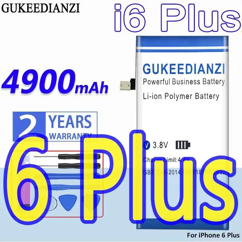 Для Apple Iphone 6 Plus 4900 мАч надежный сменный аккумулятор для мобильного телефона
Для Apple Iphone 6 Plus 4900 мАч надежный сменный аккумулятор для мобильного телефона