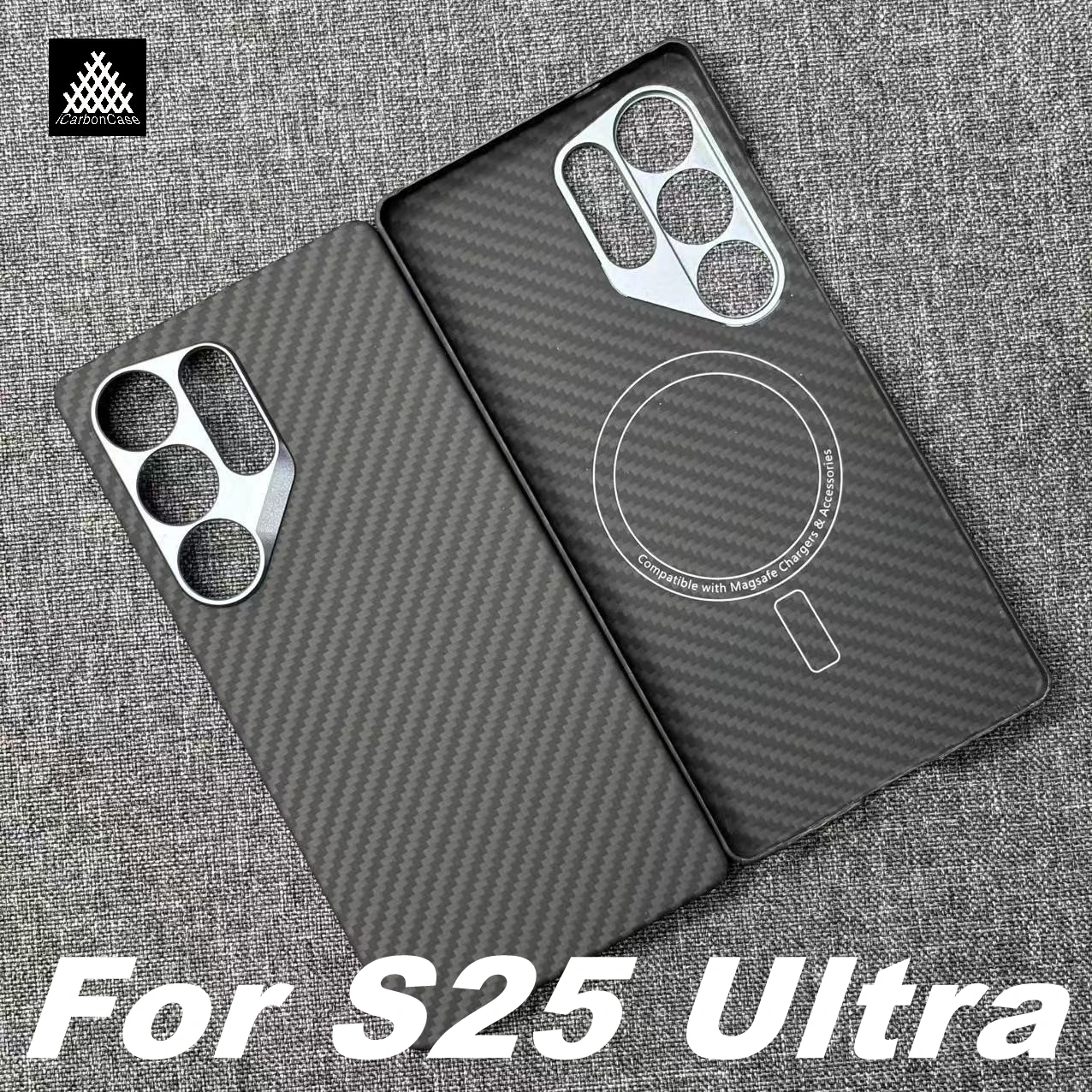 100% Real Kevlar Aramid Fiber Magnetic Charging Case for Samsung Galaxy S25 Ultra S25Ultra S25U Super Light Cover with Magsafe
100% Real Kevlar Aramid Fiber Magnetic Charging Case for Samsung Galaxy S25 Ultra S25Ultra S25U Super Light Cover with Magsafe