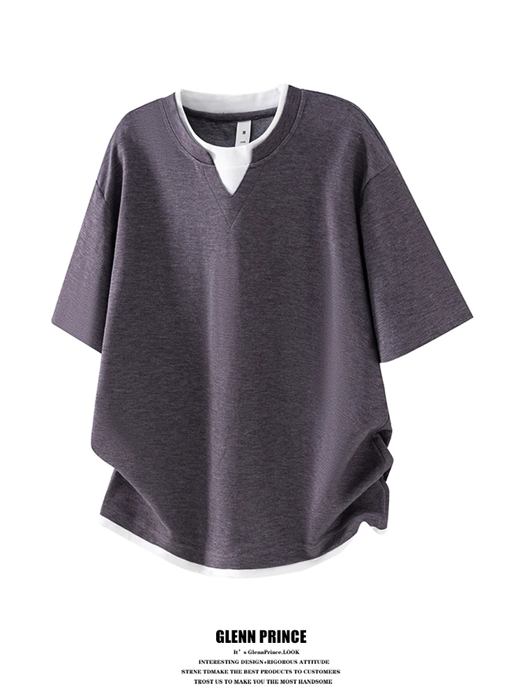 American Retro V-Neck Short Sleeve T-Shirt Men's Summer Classic Versatile Large Size Top Casual Loose Fit Breathable Cotton B...
American Retro V-Neck Short Sleeve T-Shirt Men's Summer Classic Versatile Large Size Top Casual Loose Fit Breathable Cotton B...