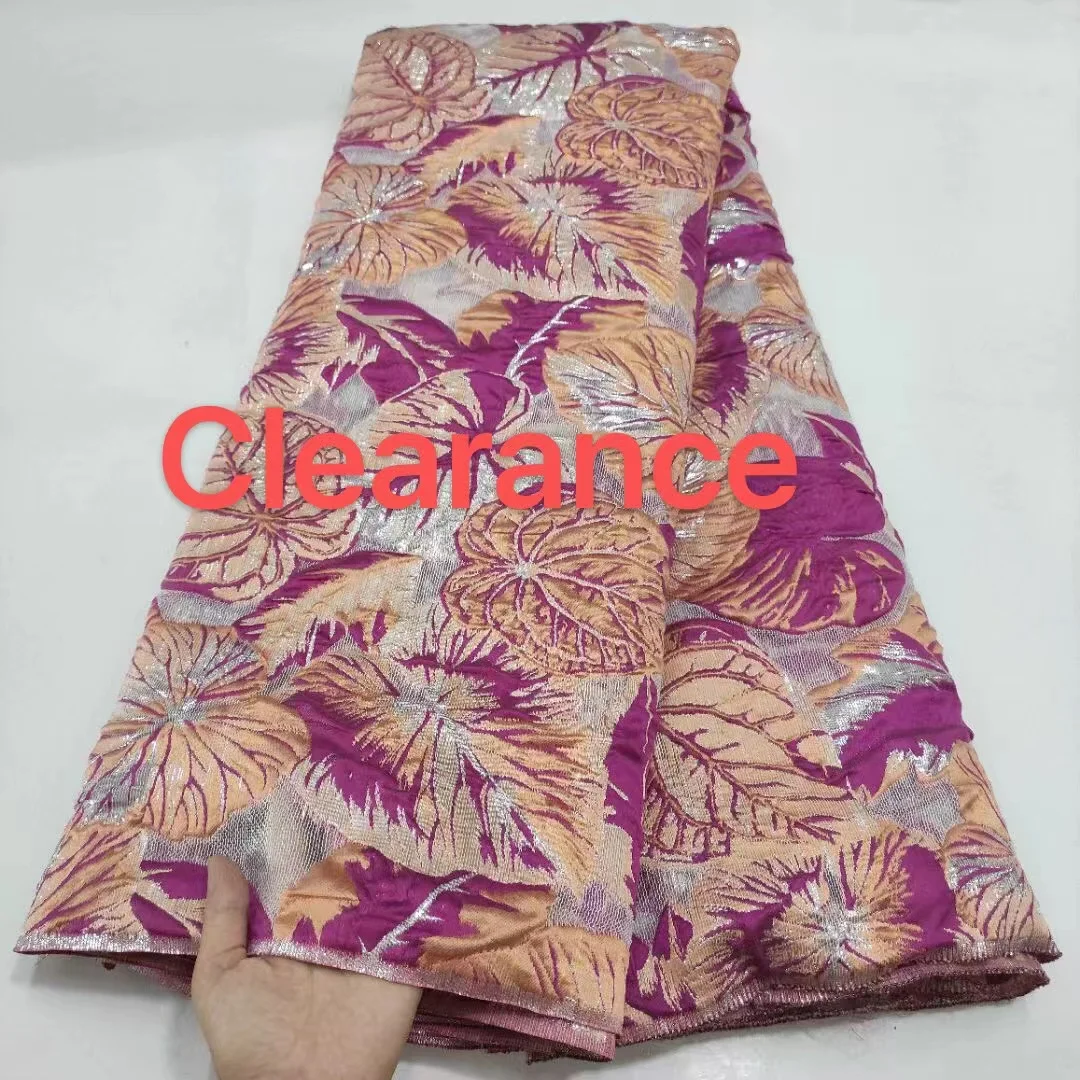 Clearance Price French Jacquard Lace Fabric High Quality Brocade African Lace Embroidery Nigerian Lace Fabric For Wedding Dress
Clearance Price French Jacquard Lace Fabric High Quality Brocade African Lace Embroidery Nigerian Lace Fabric For Wedding Dress