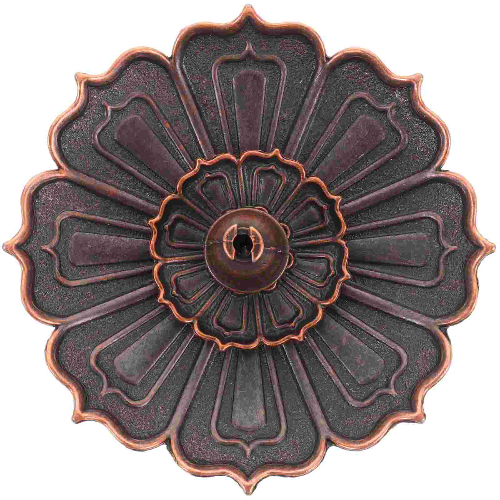 Dining Table Lotus Incense Holder Burner Sticks Alloy Cone Log Cabin Decorative
Dining Table Lotus Incense Holder Burner Sticks Alloy Cone Log Cabin Decorative