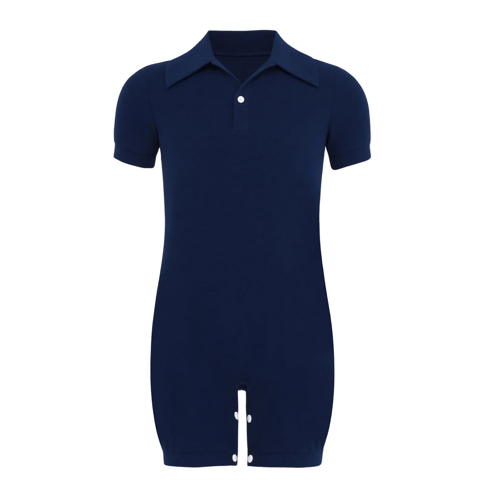 Kids Boys Girls Cotton Rompers Summer Casual Clothing Turn-Down Collar Short Sleeve Solid Color Press Buttons Crotch Jumpsuit
Kids Boys Girls Cotton Rompers Summer Casual Clothing Turn-Down Collar Short Sleeve Solid Color Press Buttons Crotch Jumpsuit