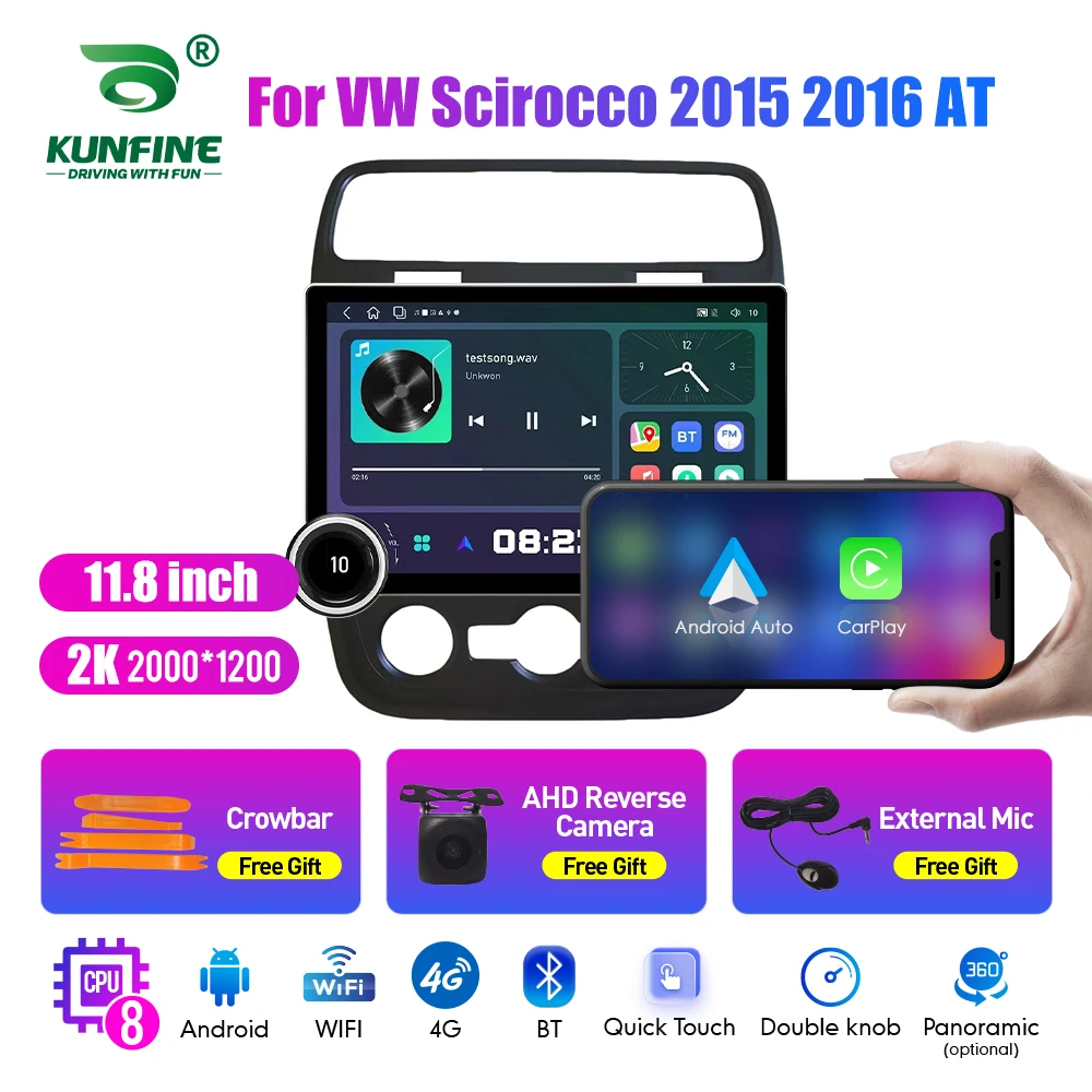 11.8 Inch 2K Double Knobs 2 Din Car Radio For Honda Scirocco2015-2016 Car Radio DVD Multimedia Video Player Android Auto Carplay
11.8 Inch 2K Double Knobs 2 Din Car Radio For Honda Scirocco2015-2016 Car Radio DVD Multimedia Video Player Android Auto Carplay
