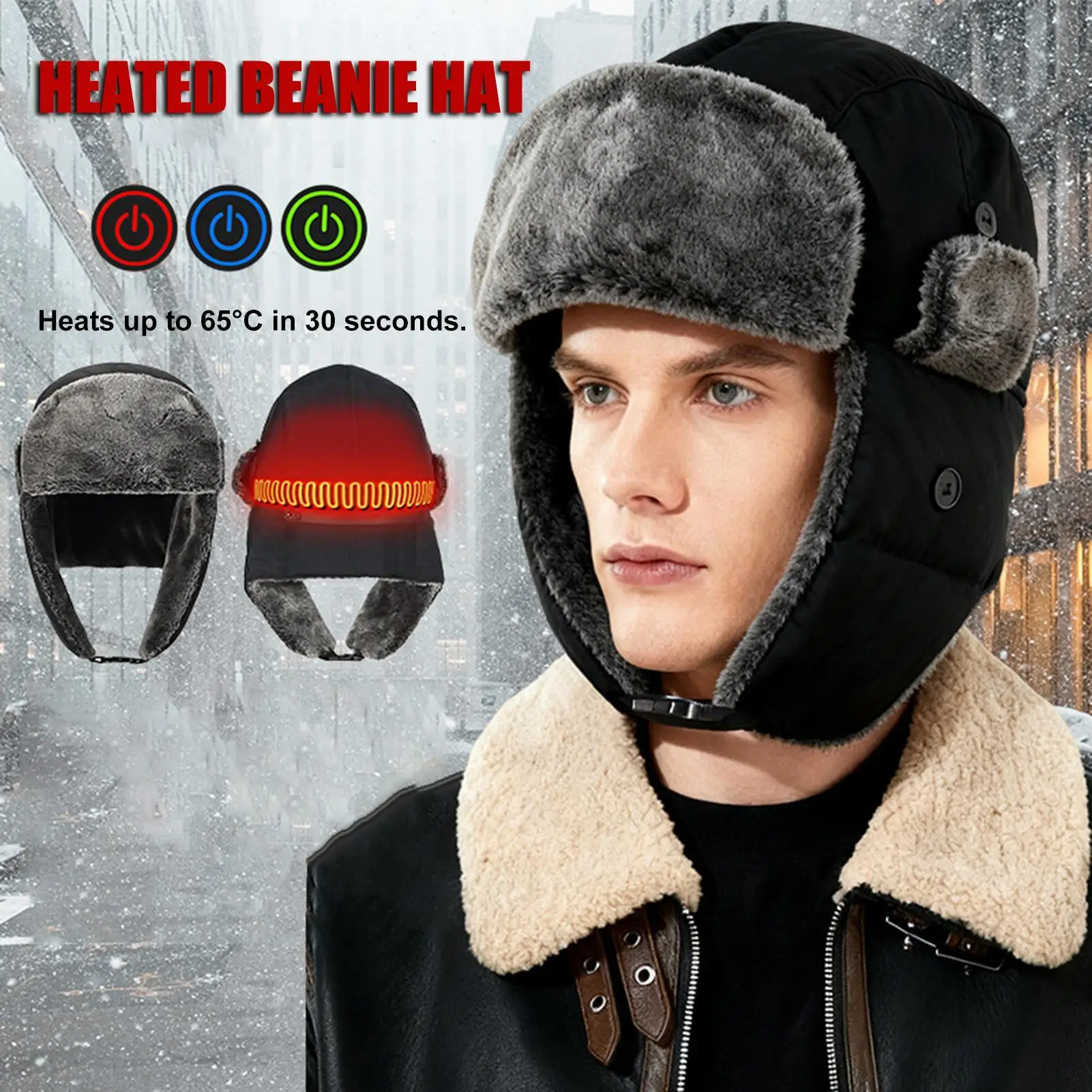 Шапка-бини с USB-подогревом, перезаряжаемая ветрозащитная термонаушная шапка для зимы, рыбалки, кемпинга, пешего туризма, мотоцикла
Шапка-бини с USB-подогревом, перезаряжаемая ветрозащитная термонаушная шапка для зимы, рыбалки, кемпинга, пешего туризма, мотоцикла