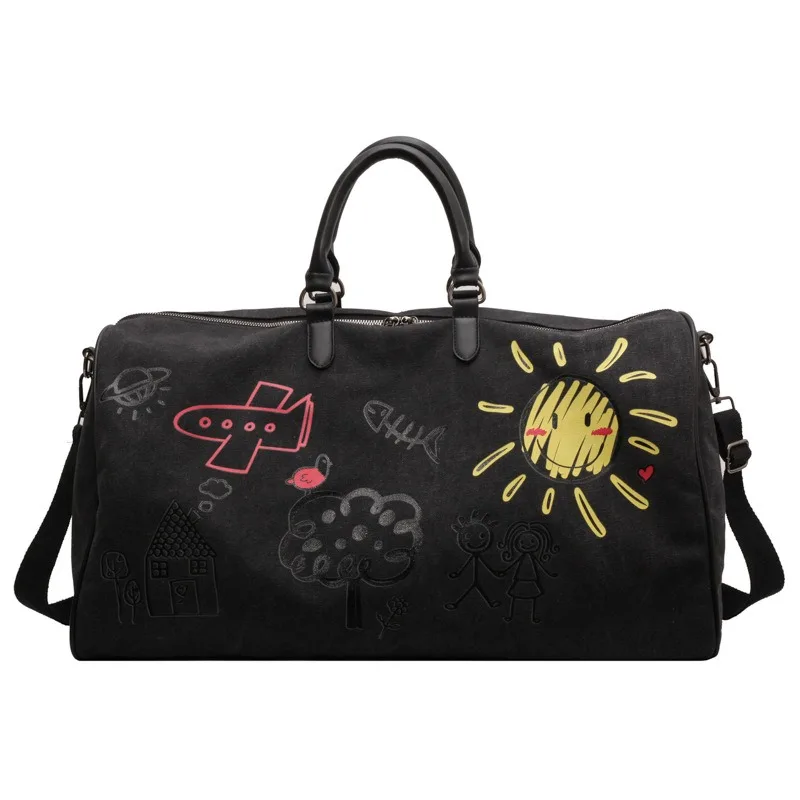 Large Capacity Travel Bag Women Duffle Carry on Luggage Bag Graffiti Personality Weekend Tote Bags For Gym Fitness
Large Capacity Travel Bag Women Duffle Carry on Luggage Bag Graffiti Personality Weekend Tote Bags For Gym Fitness
