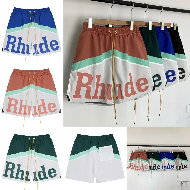 Good Quality Streetwear Multi-color Rhude Beach Shorts Men Women Loose Breathable Casual Shorts One Day Ship Out
Good Quality Streetwear Multi-color Rhude Beach Shorts Men Women Loose Breathable Casual Shorts One Day Ship Out