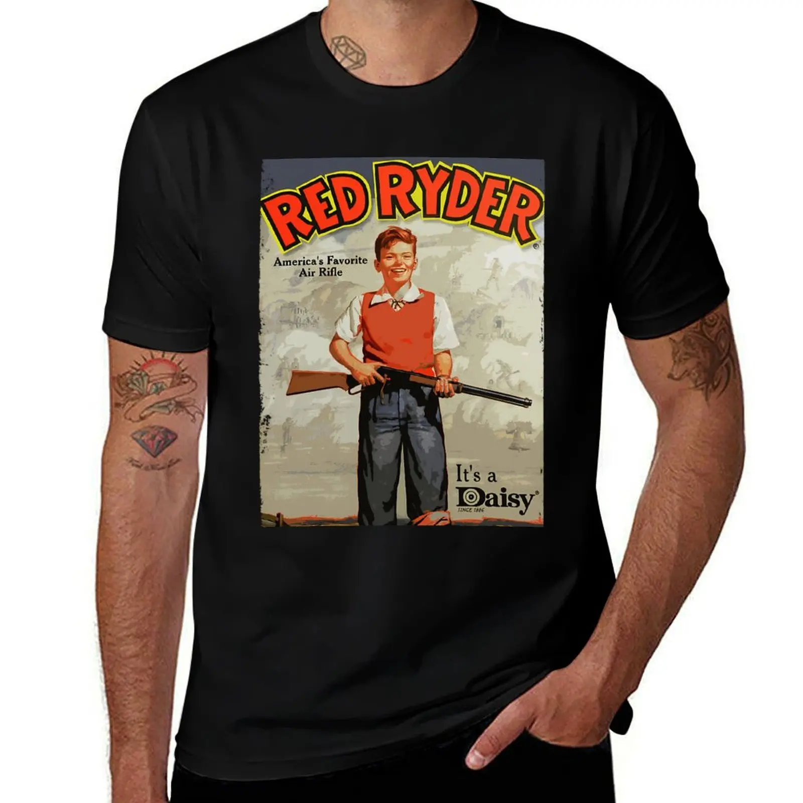 Red Ryder! T-Shirt rapper graphic tees funny shirt cotton for a boy plus size clothes mens clothes
Red Ryder! T-Shirt rapper graphic tees funny shirt cotton for a boy plus size clothes mens clothes