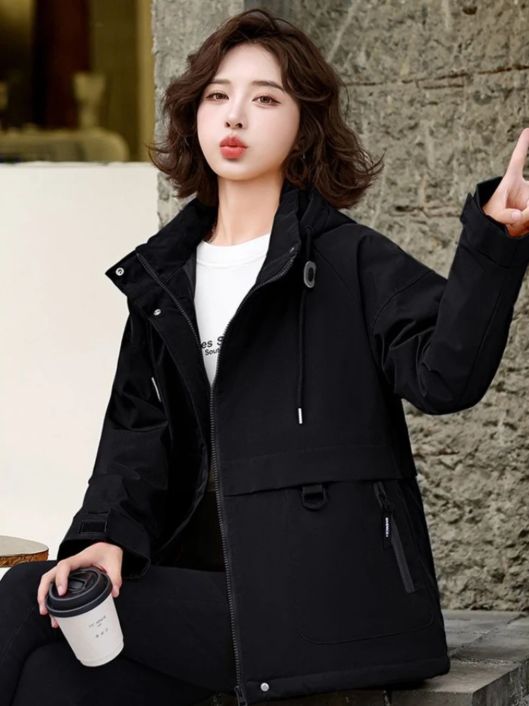 Зимняя парная утолщенная утепленная уличная куртка 2025 года, женская рабочая одежда, плотное хлопковое стеганое пальто
Зимняя парная утолщенная утепленная уличная куртка 2025 года, женская рабочая одежда, плотное хлопковое стеганое пальто