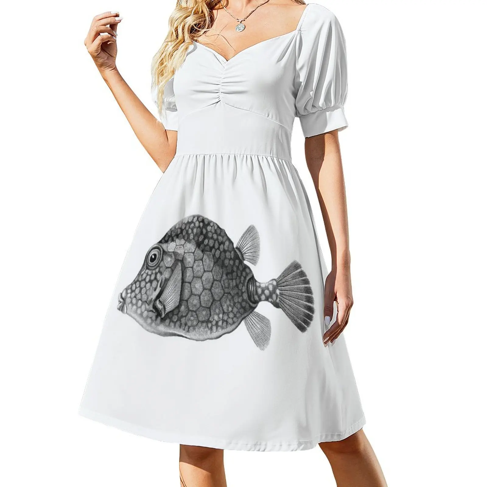 Jacques Reyne Isidore Acarie-Baron: Smooth Trunkfish Short-Sleeved Dress wedding dresses for woman evening dresses women
Jacques Reyne Isidore Acarie-Baron: Smooth Trunkfish Short-Sleeved Dress wedding dresses for woman evening dresses women