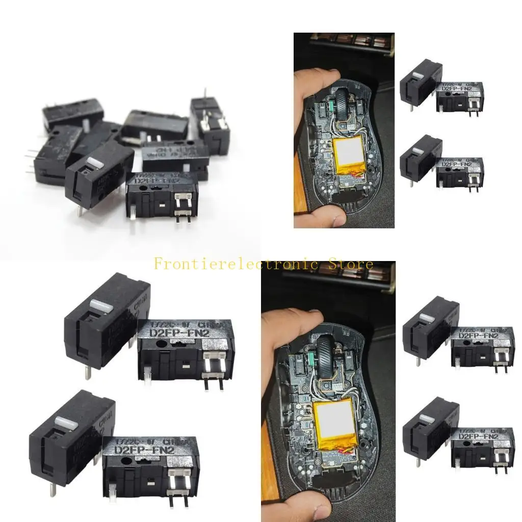 G8DB D2FP-FN2 Optical MicroSwitches Button for ROG III Point 36K,ROG Switches Black