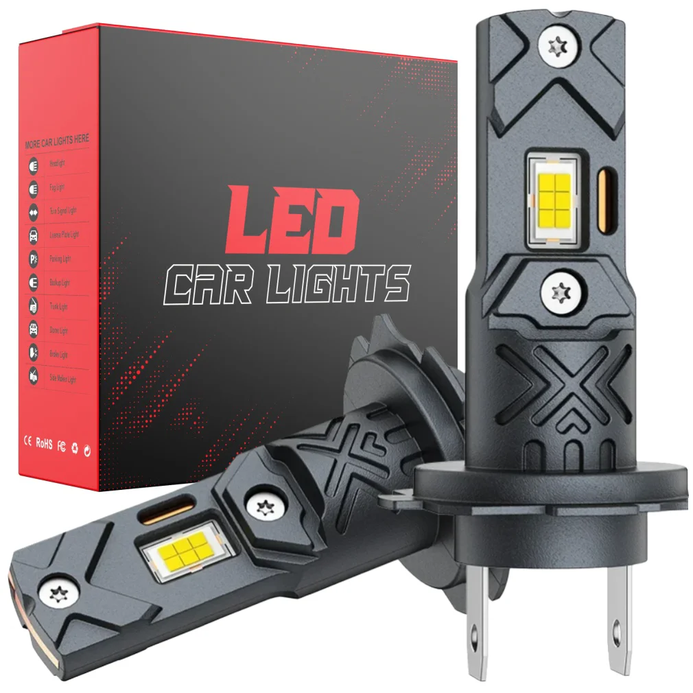 H4 H7 LED Light Bulbs 25000LM 70W LED Headlight Canbus Hi/low Lamp 6500K 12V 24V Headlamp Fog Lights for Car Plug Play
H4 H7 LED Light Bulbs 25000LM 70W LED Headlight Canbus Hi/low Lamp 6500K 12V 24V Headlamp Fog Lights for Car Plug Play