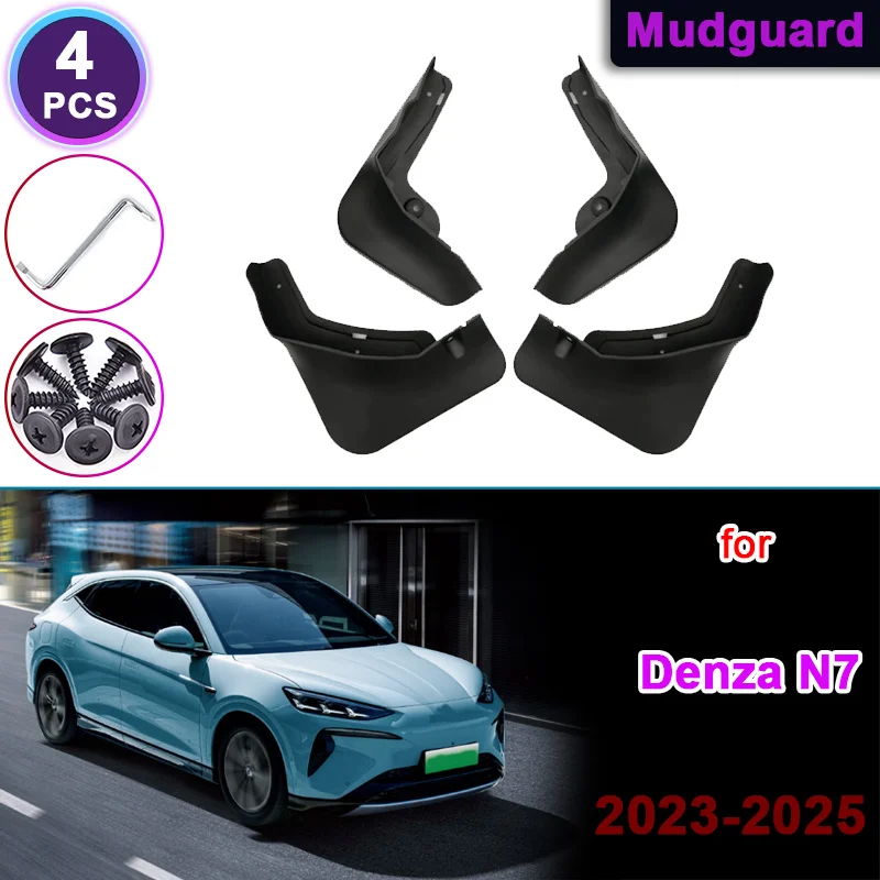 Car Mud Flaps For BYD Denza N7 2023 2024 2025 Flares Splash Guards Anti Sludge Fender Antifreeze Anti-scratch Car Accessories
Car Mud Flaps For BYD Denza N7 2023 2024 2025 Flares Splash Guards Anti Sludge Fender Antifreeze Anti-scratch Car Accessories