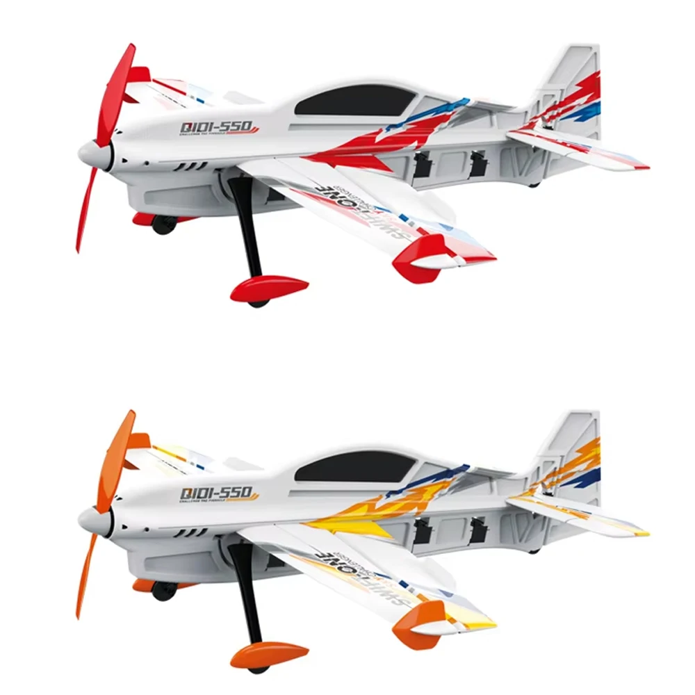 QIDI-550 RC 2.4G Remote Control Aircraft 3D Stunt Glider EPP Foam Brushless Motor Remote Control Aircraft Mode Toy
QIDI-550 RC 2.4G Remote Control Aircraft 3D Stunt Glider EPP Foam Brushless Motor Remote Control Aircraft Mode Toy