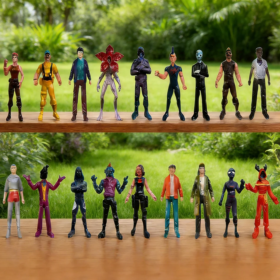 18p Gifts Demogorgon Strangered Things Vecna Desktop Ornament Toys Kid Gifts Figure Collectible for Tabletop Desk Decor
18p Gifts Demogorgon Strangered Things Vecna Desktop Ornament Toys Kid Gifts Figure Collectible for Tabletop Desk Decor