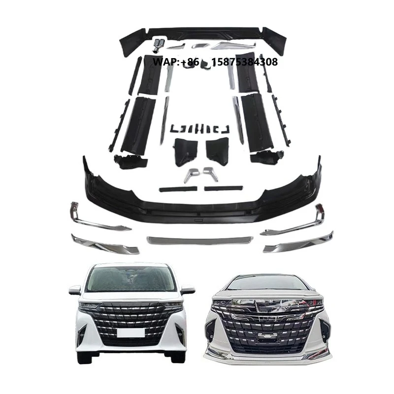 2024 Alphard Modellista pp Plastics Body Kit Car Bumper for Alphard 40 Series Bodykit
2024 Alphard Modellista pp Plastics Body Kit Car Bumper for Alphard 40 Series Bodykit