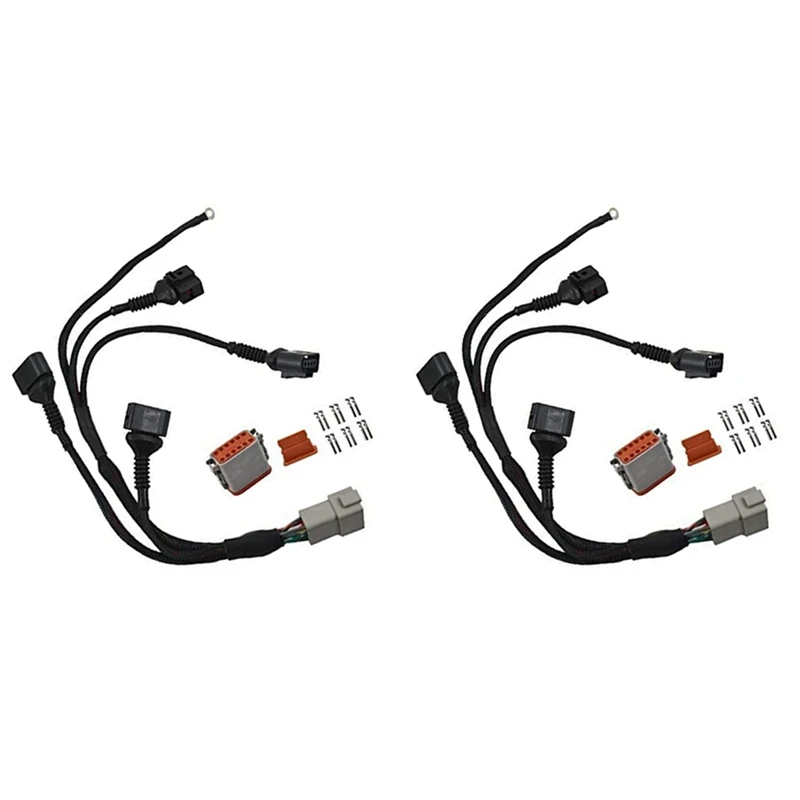 2 шт. 1,8 т жгут проводов катушки зажигания для 1997-2006 TT A4 Quattro Golf Jetta Passat Beetle 1,8 л, детали с турбонаддувом
2 шт. 1,8 т жгут проводов катушки зажигания для 1997-2006 TT A4 Quattro Golf Jetta Passat Beetle 1,8 л, детали с турбонаддувом