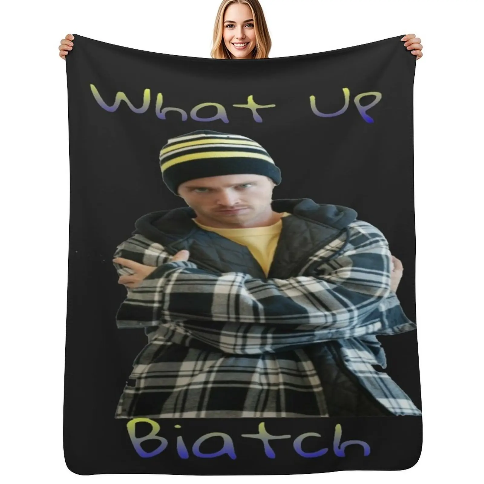 Pinkman Throw Blanket Color Fast Cozy Throw Blanket
Pinkman Throw Blanket Color Fast Cozy Throw Blanket