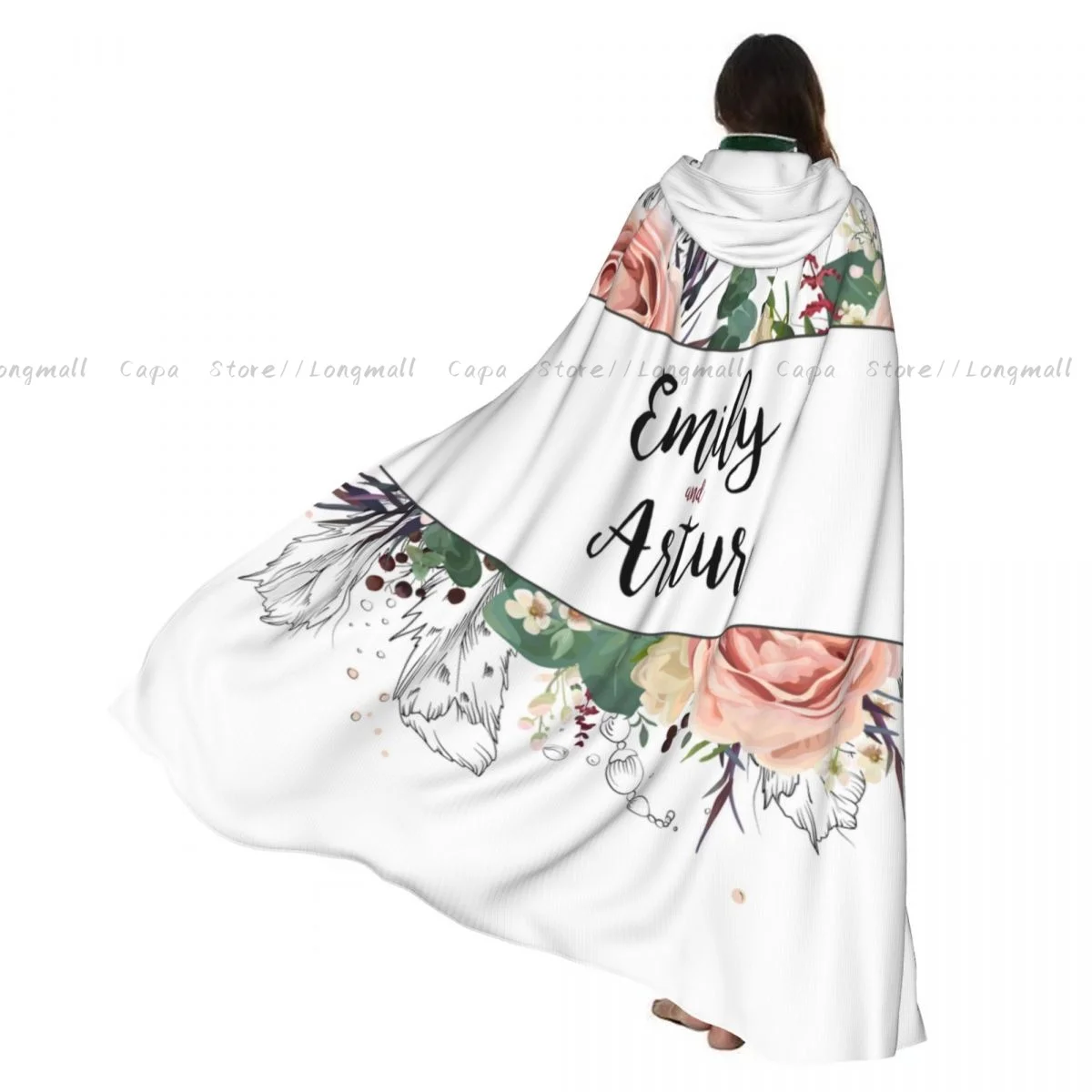 Adult Vampire Cape Hooded Robe Floral Garden Pink Lavender Rose Flower Halloween Cloak Full Length Cosplay
Adult Vampire Cape Hooded Robe Floral Garden Pink Lavender Rose Flower Halloween Cloak Full Length Cosplay
