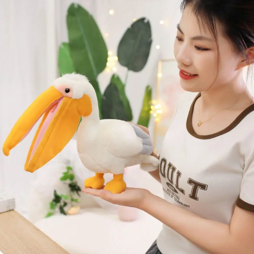 Ultra Soft Pelican Squishy White Color Cartoon Pelican Pouch Beak Adorable Design Realistic Pelican Animal Birthday Gifts
Ultra Soft Pelican Squishy White Color Cartoon Pelican Pouch Beak Adorable Design Realistic Pelican Animal Birthday Gifts