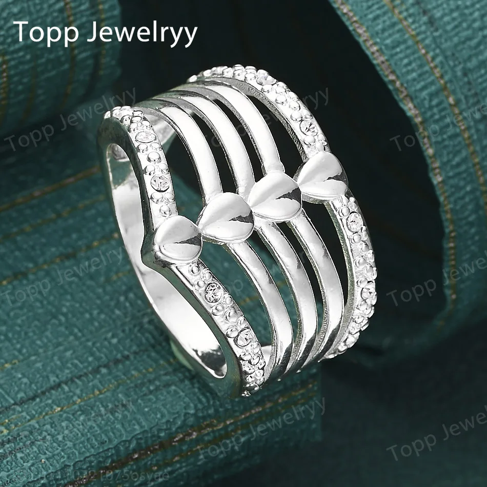 925 Sterling Silver Exquisite Multi-Layered Water Drop Zircon Ring Women Charm Fashion Jewelry Ring Gift
925 Sterling Silver Exquisite Multi-Layered Water Drop Zircon Ring Women Charm Fashion Jewelry Ring Gift