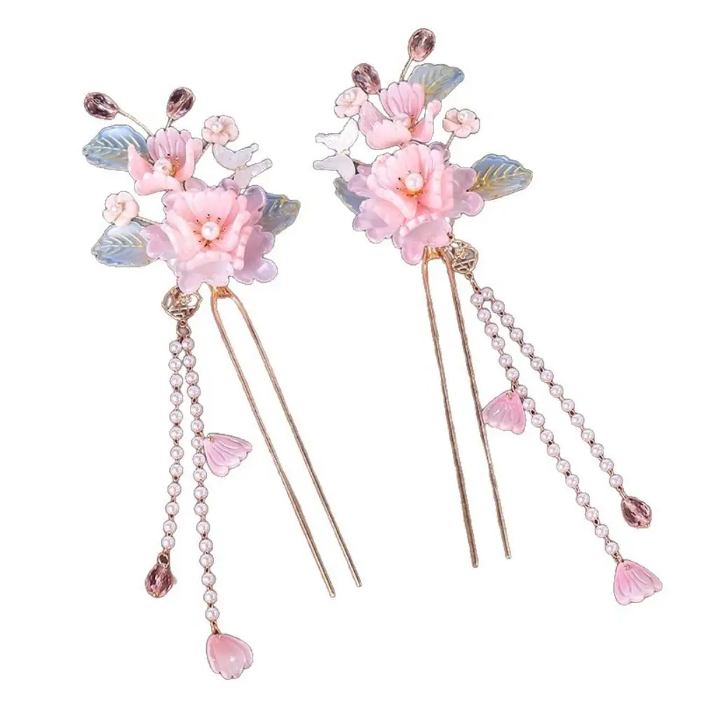 Ancient Style Tassel Chinese Style Hairpin Set Pearl for Buns Hanfu Hair Stick Hair Chopstick Headwear Flower Hair Comb Women
Ancient Style Tassel Chinese Style Hairpin Set Pearl for Buns Hanfu Hair Stick Hair Chopstick Headwear Flower Hair Comb Women