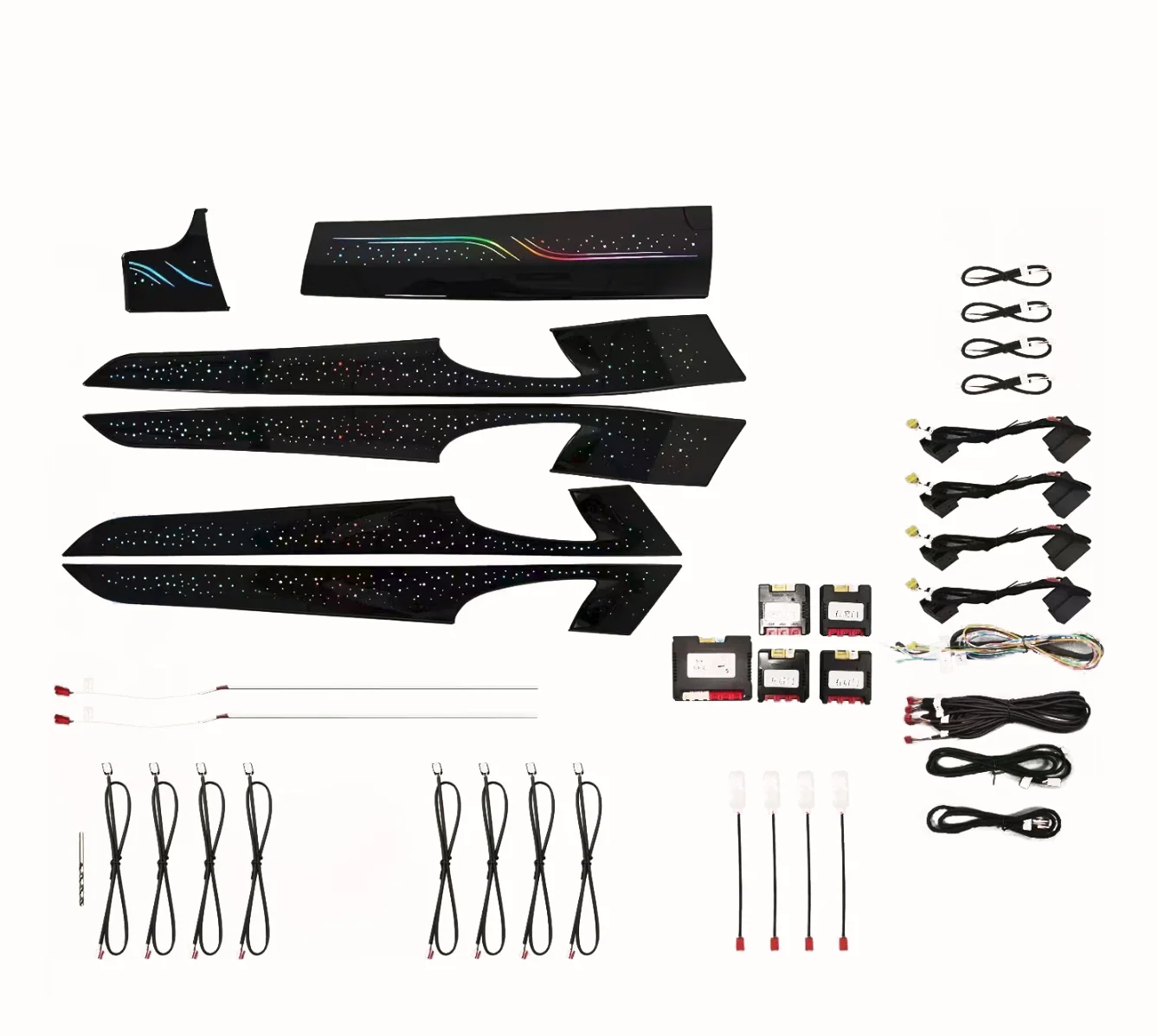 For Ambient Lights Rainbow Symphony Dynamic Piano Black Star Model For Porsche Panamera (2010-2016)
For Ambient Lights Rainbow Symphony Dynamic Piano Black Star Model For Porsche Panamera (2010-2016)