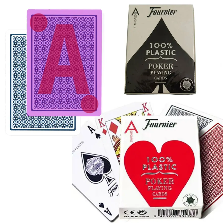Marked Cards For Infrared Contact Lense Fournier Funny Game Deck Anti Poker Cheating Device Small Font
Marked Cards For Infrared Contact Lense Fournier Funny Game Deck Anti Poker Cheating Device Small Font