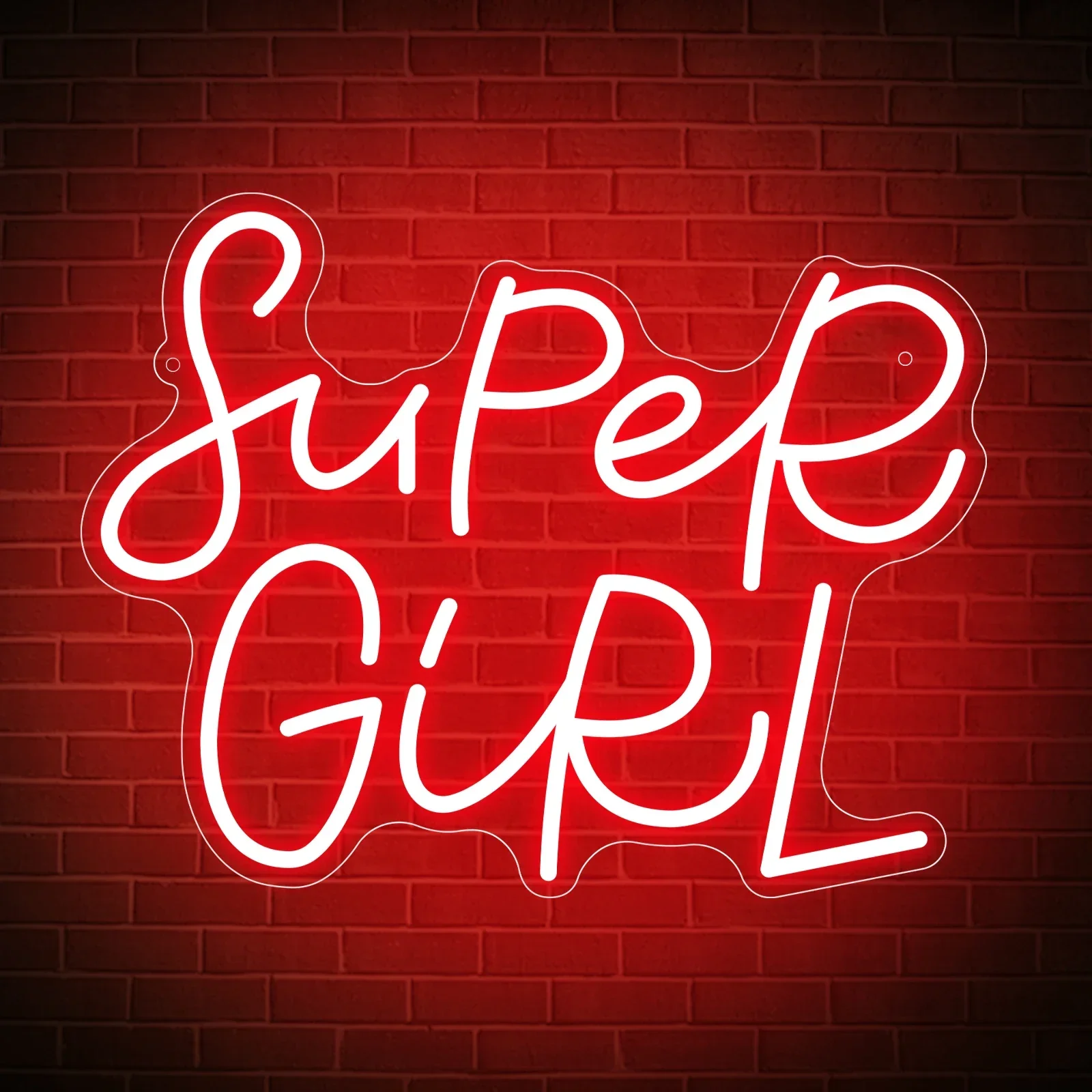 Super Girl Neon Sign LED Neon Light Sign USB Dimmer Switch for Bedroom Living Room Party Bar Wall Decor Birthday Gifts for Girl
Super Girl Neon Sign LED Neon Light Sign USB Dimmer Switch for Bedroom Living Room Party Bar Wall Decor Birthday Gifts for Girl