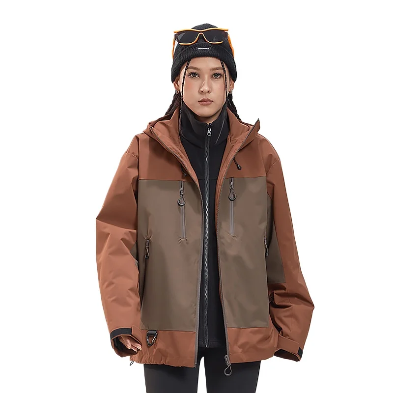 Мужская и женская однаковая куртка Куртка 3-в-1 Ветрозащитная и водонепроницаемая минималистичная удобная куртка с капюшоном для занятий спортом на открытом воздухе Фитнес Туризм
Мужская и женская однаковая куртка Куртка 3-в-1 Ветрозащитная и водонепроницаемая минималистичная удобная куртка с капюшоном для занятий спортом на открытом воздухе Фитнес Туризм