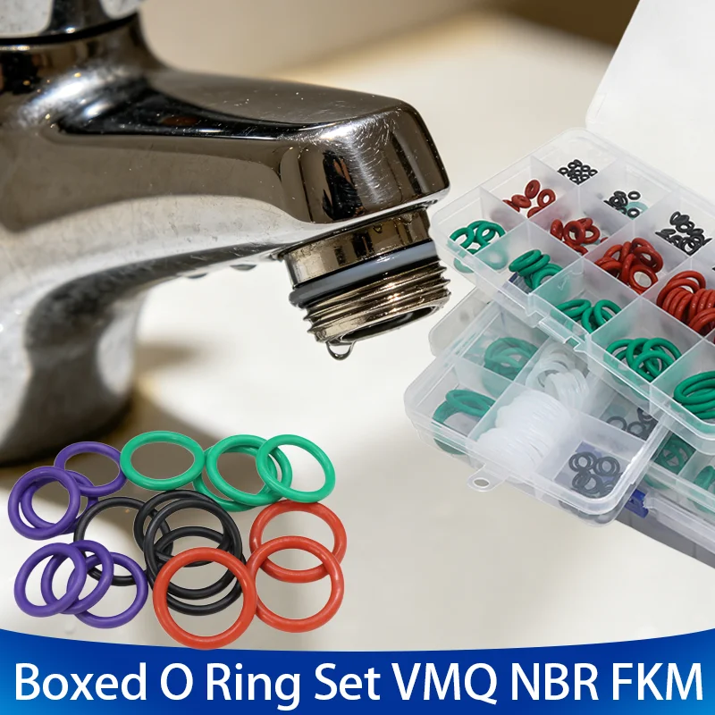 O Rings VMQ NBR FKM 1/1.5/2/2.5/3.5mm Sealing Gaskets O-Ring Silicone Washer Rubber Oring Set Assortment Kit Set Box Ring
O Rings VMQ NBR FKM 1/1.5/2/2.5/3.5mm Sealing Gaskets O-Ring Silicone Washer Rubber Oring Set Assortment Kit Set Box Ring