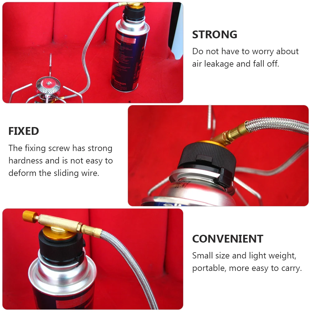 Split Gas Tank Adapter Stove Connector Head Furnace Converter Bottle Adaptor Camping End Strong Fixing Screw No Air Leakage
Split Gas Tank Adapter Stove Connector Head Furnace Converter Bottle Adaptor Camping End Strong Fixing Screw No Air Leakage
