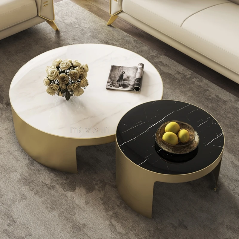 Modern Golden Small Desk With Stainless Steel Base Living Room Convenient Circular Coffee Tables Stolik Kawowy Home Furniture
Modern Golden Small Desk With Stainless Steel Base Living Room Convenient Circular Coffee Tables Stolik Kawowy Home Furniture