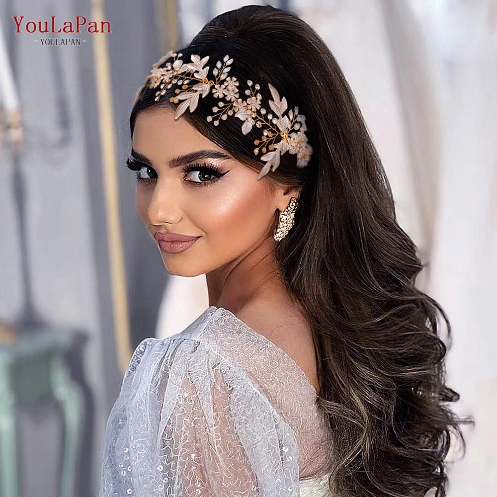 YouLaPan HP278 свадебные аксессуары для волос из розового золота повязка на голову женская тиара свадебный головной убор цветочный головной убор ...
YouLaPan HP278 свадебные аксессуары для волос из розового золота повязка на голову женская тиара свадебный головной убор цветочный головной убор ...