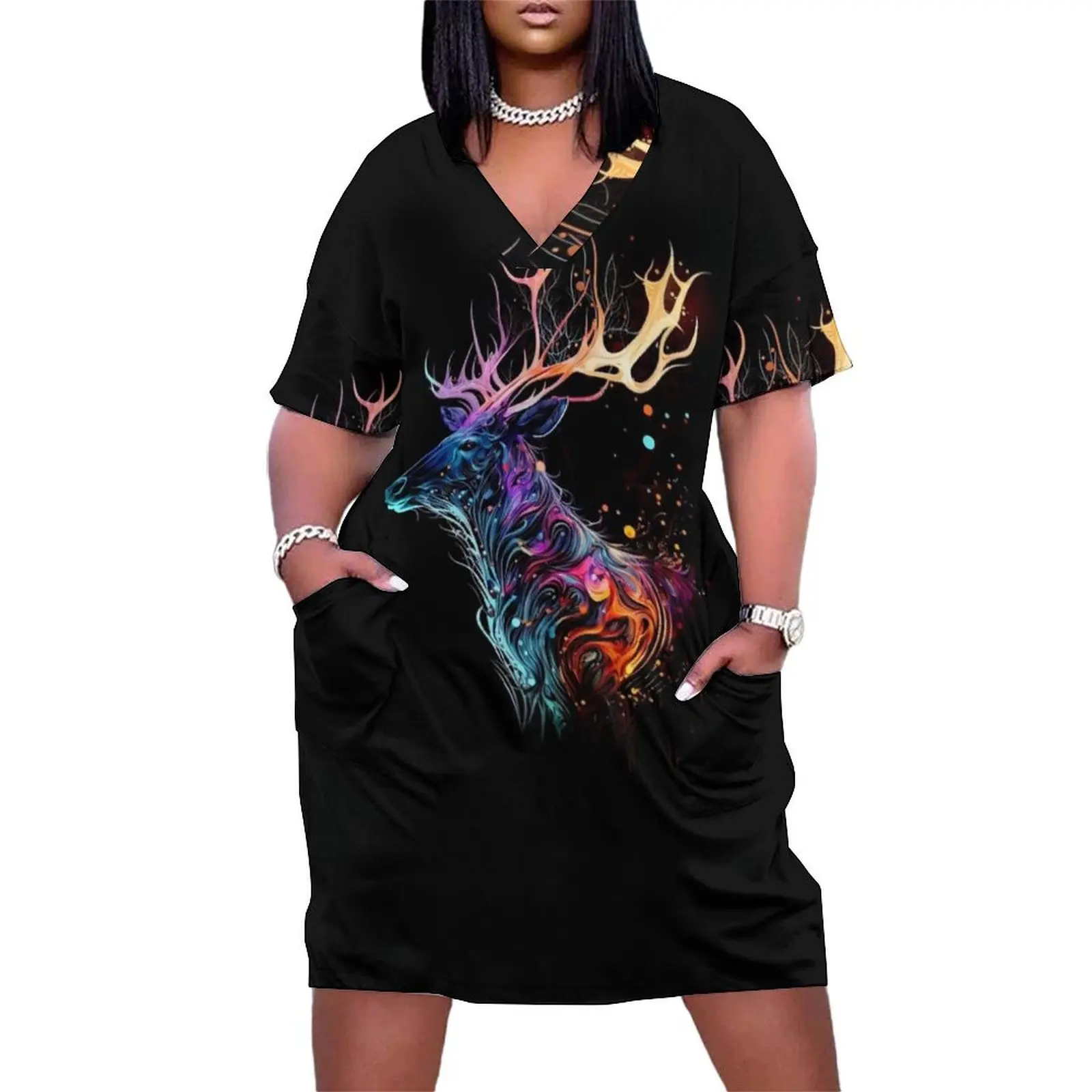 Reindeer Loose Pocket Dress ladies dresses for special occasions prom dress dresses summer woman 2025 summer clothes
Reindeer Loose Pocket Dress ladies dresses for special occasions prom dress dresses summer woman 2025 summer clothes