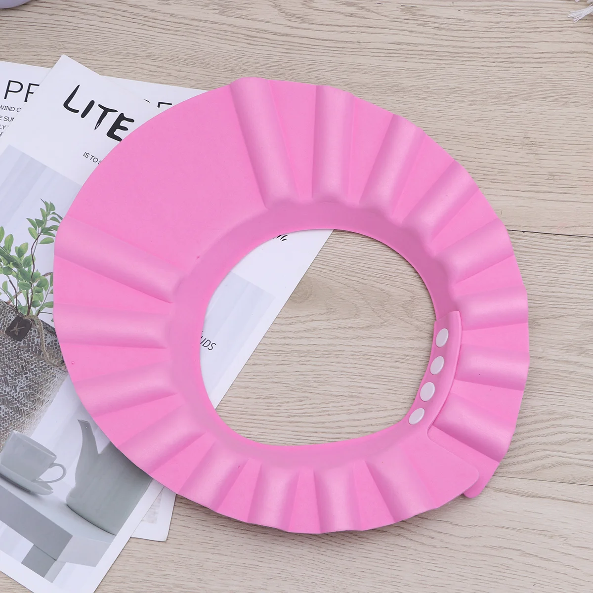 Baby Adjustable Shampoo Shower Bathing Protect Wash Hair Shield Hat without Ear Protection Pads (Pink)
Baby Adjustable Shampoo Shower Bathing Protect Wash Hair Shield Hat without Ear Protection Pads (Pink)