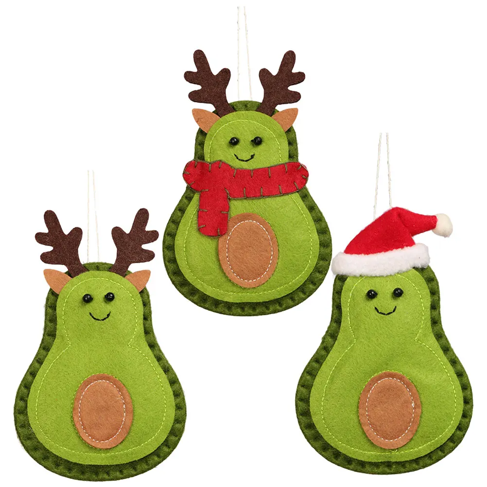 3Pcs Christmas Tree Hanging Pendant Avocado Design with Snowman Ideal for Home Office Hotel Mall Decor Christmas Pendant
3Pcs Christmas Tree Hanging Pendant Avocado Design with Snowman Ideal for Home Office Hotel Mall Decor Christmas Pendant