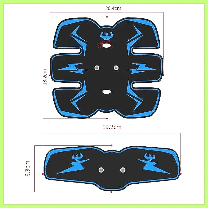 EMS Abdominal Muscle Stimulator Belt, Portable Waist Trainer for Home Gym, Microcurrent Massage & Slimming Workout
EMS Abdominal Muscle Stimulator Belt, Portable Waist Trainer for Home Gym, Microcurrent Massage & Slimming Workout