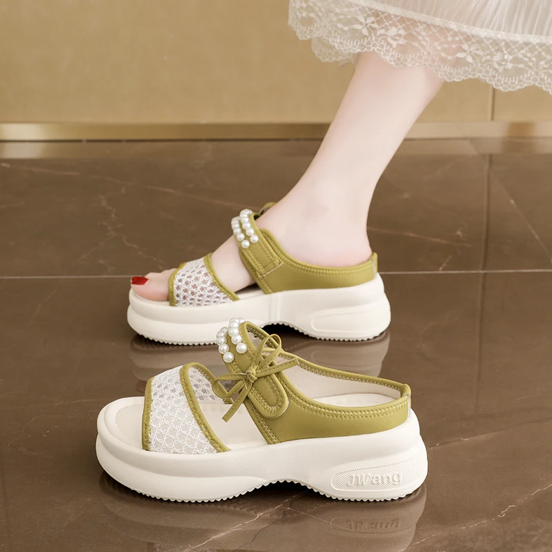 Fresh Color Ladies Summer Sandals Casual Anti Slip Tone Design Daily Clothing Matching Leisure Shoes
Fresh Color Ladies Summer Sandals Casual Anti Slip Tone Design Daily Clothing Matching Leisure Shoes