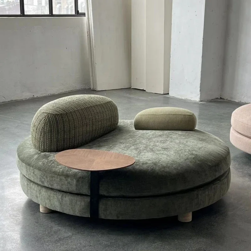 Round sofa chair Luxury compression sofa Filled with foam design Comfortable round sofa
Round sofa chair Luxury compression sofa Filled with foam design Comfortable round sofa