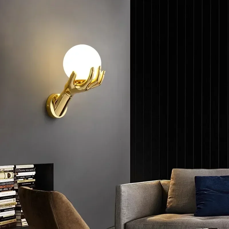 Indoor LED wall lamp creative decoration for living room 110V220V study corridor modern resin glass bedside wall lights
Indoor LED wall lamp creative decoration for living room 110V220V study corridor modern resin glass bedside wall lights