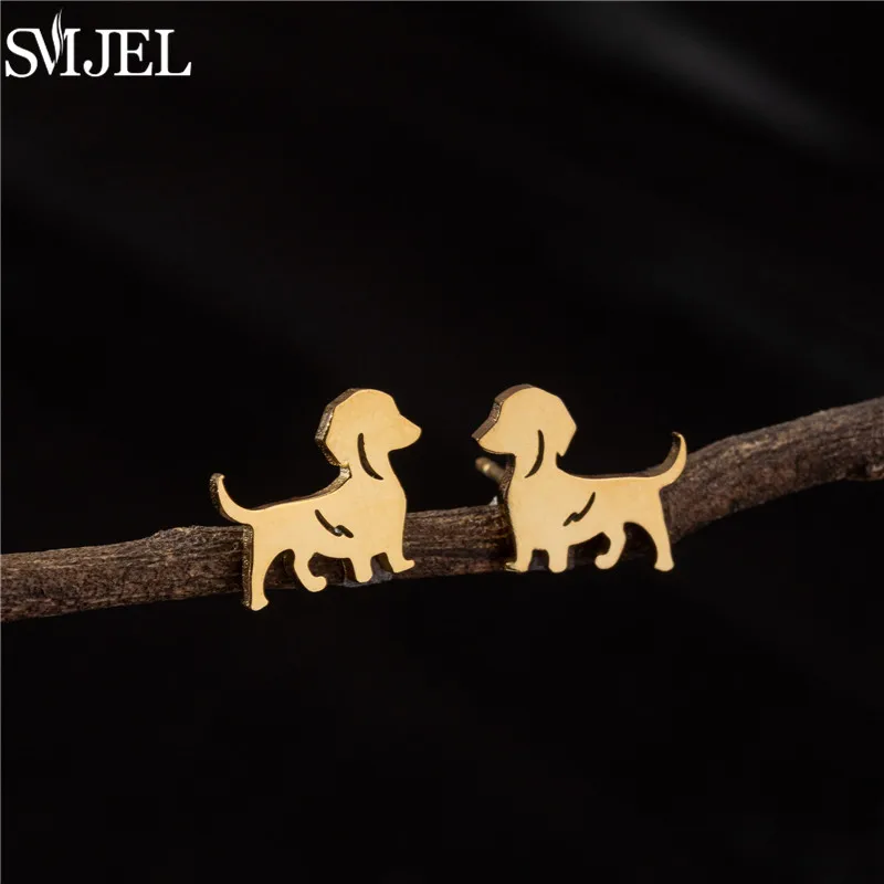 Small Stainless Steel Sausage Dog Studs Earrings for Women Everyday Jewelry Cartoon Dachshunds Earring Animal Ear Accessories
Small Stainless Steel Sausage Dog Studs Earrings for Women Everyday Jewelry Cartoon Dachshunds Earring Animal Ear Accessories
