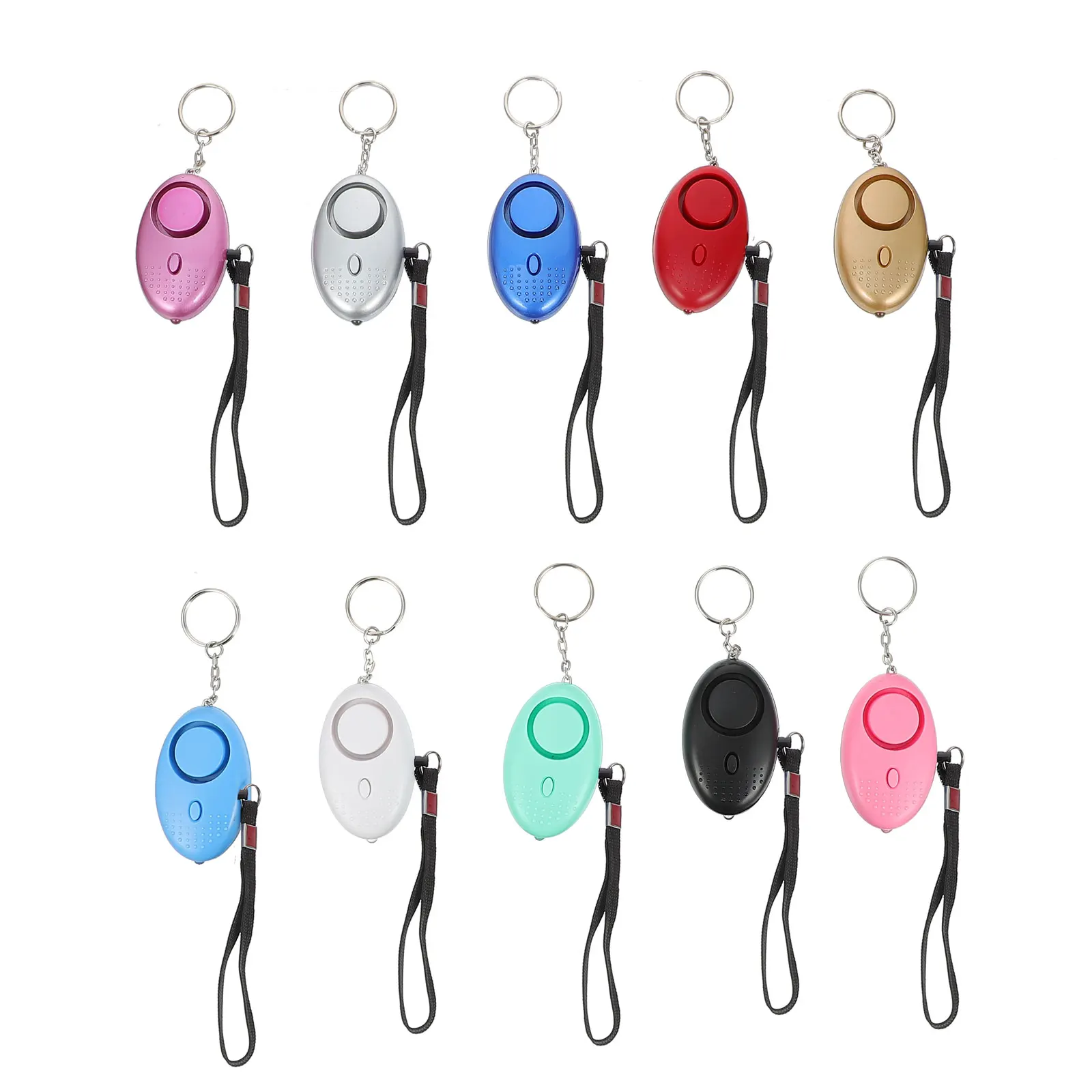 10Pcs Personal Security Alarm Keychain Emergency Safety Alarm LED Light Loud Sound for Night Running Outdoor Use
10Pcs Personal Security Alarm Keychain Emergency Safety Alarm LED Light Loud Sound for Night Running Outdoor Use